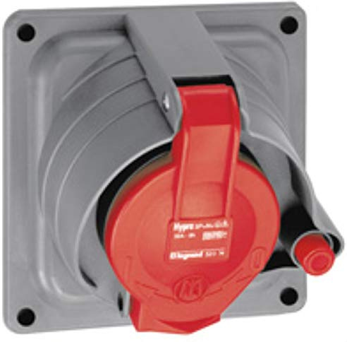 Prisinter fixe Hypra 32A - 3P+T - 380V~ à 415V~ - plastique - IP44/55