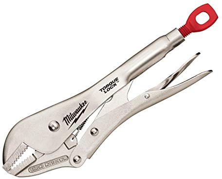 Milwaukee 48 22 3510 10-Inch/250 mm Straight Jaw Torque Lock Pliers - Silver