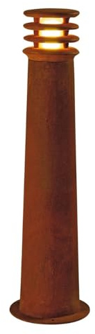 SLV rusty70 - Luminaria pie exterior 11w 19/70cm oxido hierro