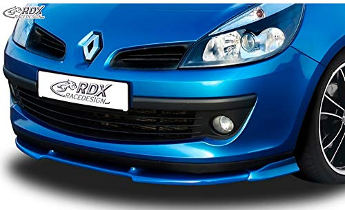 RDX Spoiler Anteriore Sottoparaurti Clio 3 Phase 1 (eccetto RS) approccio Anteriore Labbro Spada VARIO-X