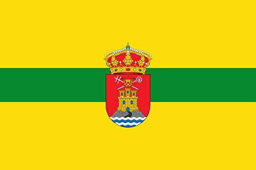 magFlags Bandera Large Municipio de Perales de Tajuña Comunidad de Madrid | bandera horizontal | 1.35m² | 90x150cm