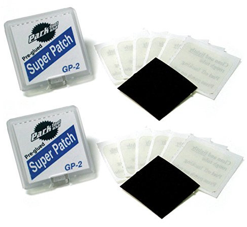 Park Tool GP-2 Pre-Glued Super Patch Puncture Repair Kits (Pair)