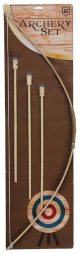 Set di tiro con l'arco in legno