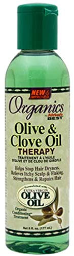Africa's Best Traitement Organics à l'huile d'olive et de clou de girofle 177 ml