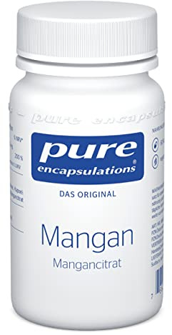 Pure Encapsulations - Mangan (Mangancitrat) - 60 Kapseln