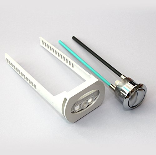 Replacement Backplate/Support and Dual Flush Buttons for Ideal Standard Toilet cisterns 240.276.00.1 + 261.616.00.1 Impuls 250