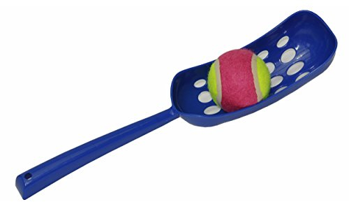 nanook Ballschleuder für Hunde, Wurfschleuder mit Ball, Farbe: blau, Länge: 36 cm, Ø für Wurfbälle: 6,5 cm, 1 Stück