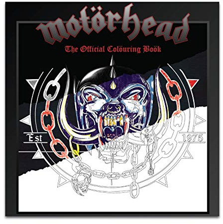 Motorhead The Official Colouring Book
