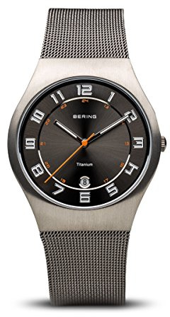 BERING Herren Uhr Quarz Movement - Classic Collection mit Edelstahl und Saphirglas 11937-007 Armbandsuhren - 5 ATM