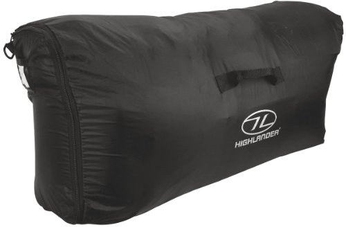 Highlander Waterproof Unisex Outdoor Travel Rucksack Transit Cover available in Black - One Size