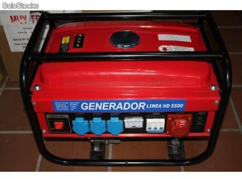 Generador monofásico y trifásico 5500W