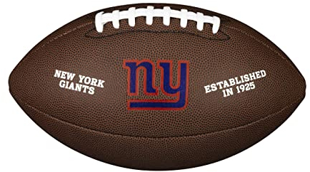 Wilson American Football NFL TEAM LOGO, Offizielle Größe, Mischleder