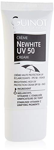 Guinot - Crema brillante protectora para cara, contra rayos UV SPF 50