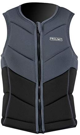 Prolimit Fusion Full Padded Prallschutzweste Schwarz 52 L Multisport-Impact-Weste für Erwachsene, Jugendliche Wassersportler