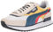 PUMA Herren Future Rider Sneaker, Weißes Mineralblau, 44 EU