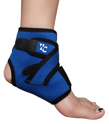 Wonder Care Ankelbandage för män och kvinnor | justerbart bandage | ankelbandage för stuvade ankel av neopren | ankelbandage för löpsport, plantar fasciit-bandage, andas