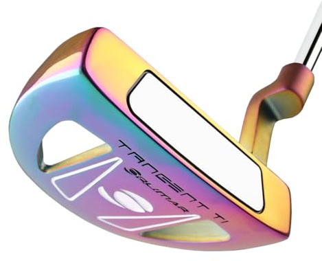 Orlimar Golf Tangent T1 Mallet Putter mit Chroma PVD Finish, Herren Rechtshänder