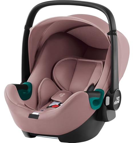 BRITAX RÖMER Babyschale BABY-SAFE 3 i-SIZE, für Neugeborene bis 15 Monate (40-83 cm), Dusty Rose