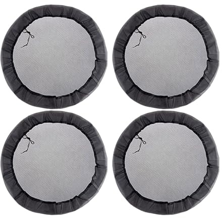 Tapa de Malla para Barril de Lluvia,Malla con Cordón para Cubos De Recogida De Agua - Protección UV para Barriles de Lluvia para Exteriores en Patios Porches Jardines - para Patios Porches