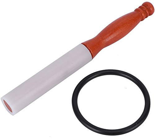generic Martillo para Cuenco Tibetano, Eje de Goma, de Madera, Palo para Cuenco Tibetano, Accesorios