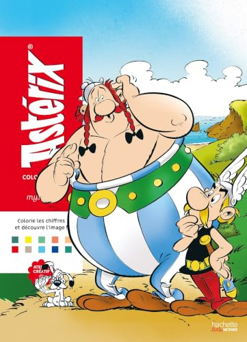Coloriages Mystères - Astérix: Colorie les chiffres et découvre l'image