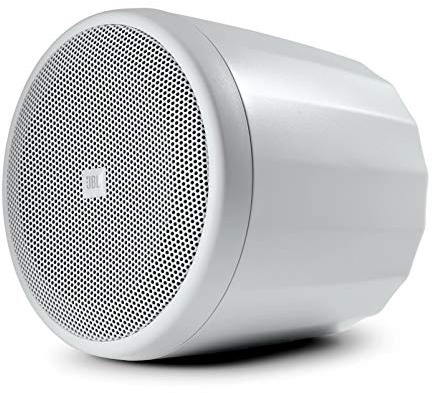 JBL Professional C62P-WH Ultra-Compact Mid-High Satellite Hanging Pendant Speaker, White, Sold as Pair