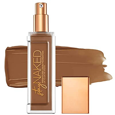 Urban Decay | Stay Naked Weightless Liquid | Foundation | Make Up | Wasserresistent | Mittlere Deckkraft | Vegan | Dark Neutral | Neutraler Unterton | 71 NN | 30 ml