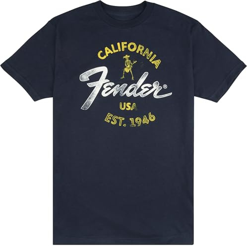 Fender® Baja Blue T-Shirt, Blue, L