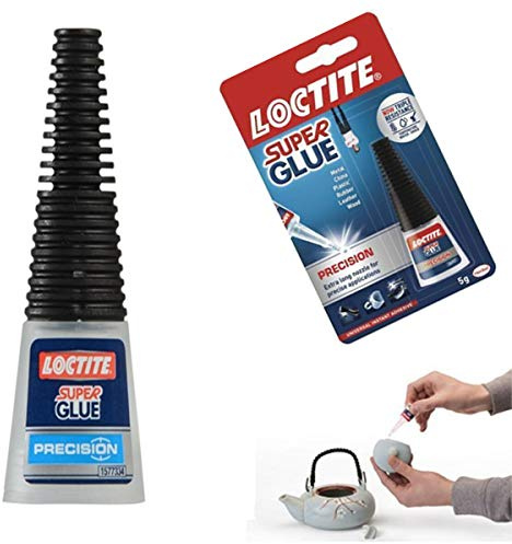 2 x Super Glue Adhesive Loctite All Purpose Water Resistant Wood Metal Plastic Repair Superglue Extra Nozzle 5G