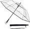 Sternenfunke Parapluie Transparent XXL Ø130 cm, Bouton-Pression