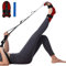flintronic Yoga Stretching Strap, Stretching Band mit 7 Schleifen, Yoga Stretch Gurt, Hochelastischer Gymnastik-Gur mit TPE-Spanngurten, Übungsschlaufe zum Dehnen der Beinmuskulatur, Rot