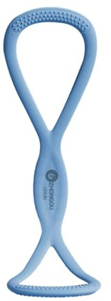 Fonowx Banda de Ejercicio Banda de Resistencia en Forma de 8 Hombro Parte Posterior del pie Banda de Fitness Bandas elásticas para Entrenamiento de Fuerza,