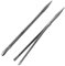 ALLCLEAN 2Pcs Sewing Leather Needle Manual Lacing Threading Single Prong Steel Needle LeatherCraft Tool Handmade Leather Needles for Hand Stitching-Stainless Steel Lacing Needles