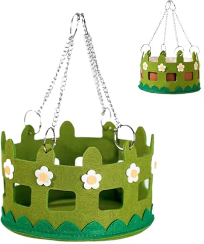 Hamaca Para Mascotas Pequeñas | Hamaca Suave Para Mascotas Pequeñas Como Ratones Cobayas Erizos Y Hámsters | Cómoda para Dormir para Hámster, Hurón, Cobayas, Chinchilla y Erizo,El Aburrimiento