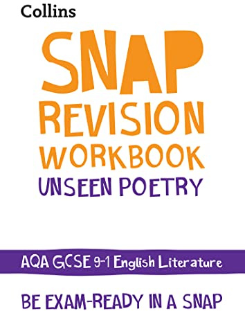 AQA Unseen Poetry Anthology Workbook: Ideal for the 2026 and 2027 Exams