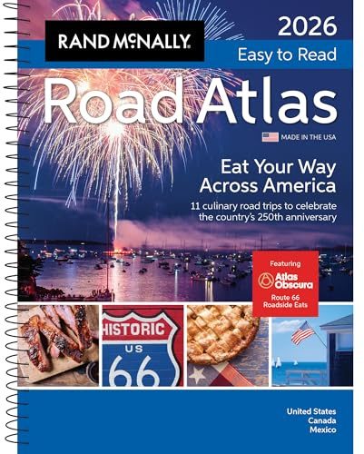 2026 Rand McNally Easy to Read Midsize Road Atlas