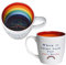 Two Up Two Down When It Rains Look For Rainbows Inside Out Mug In Gift Box Special Mugs Gifts