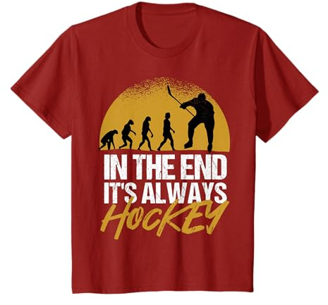 Evoluzione dell'hockey su ghiaccio. Alla fine è sempre Maglietta