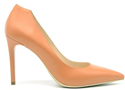 Nero Giardini E218330DE Décolleté Donna in Pelle - Terra di Siena 36 EU
