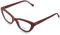 MODO & ECO Unisex Azure Sonnenbrille, Red, 52