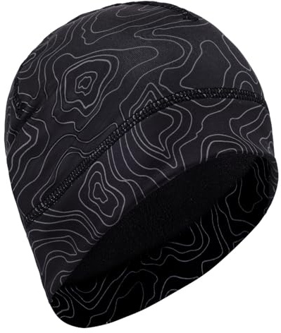 BOBILIFE Bonnet Thermique d'hiver – Coupe-Vent – Chapeau Chaud pour activités de Plein air ou à Porter sous Un Casque de Cyclisme (Gris)