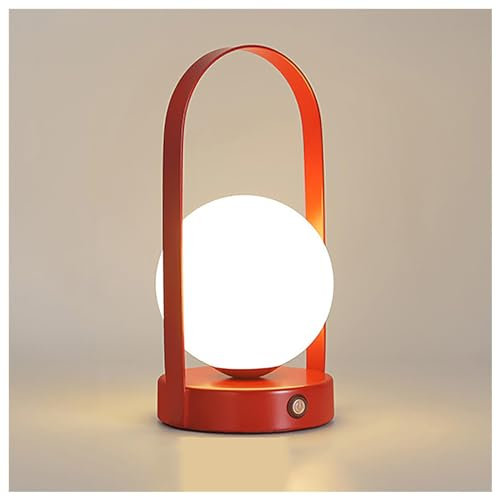 ARTSIM Dimmerabile Lampada LED Ricaricabile, Lampada LED Ricaricabile 2000mah Con Type-C E Dimmerazione a Sfioramento, Lampada Senza Fili Per Soggiorno Camera Da Letto,C