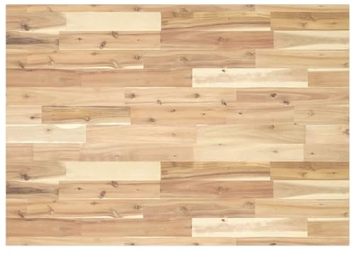 vidaXL Piano Tavolo Rettangolare 100x70x2cm Legno Massello di Acacia, Piano Tavolo di Ricambio, Piano Tavolo Rettangolare, Piano tavolino da Salotto