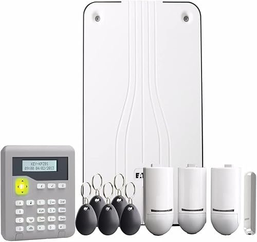 Scantronic I-ON30R 30 Radio e 10 zone cablate espandibili fino a 80 allarmi grado 2 con tastiera cablata I-ON30RKIT-WKP per immobili residenziali e commerciali di piccole dimensioni