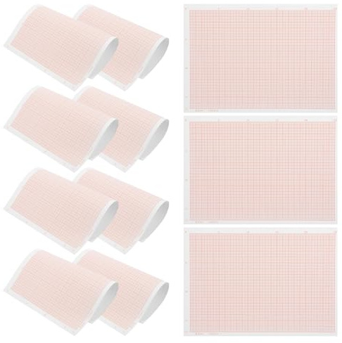 Papier Quadrillé pour Dessin A4, 100 Feuilles Rose, Mesures Précises | Feuille de Papier Millimétré, Papier Graphique Élève, Calculs et Dessin Mathématique, Écriture Facile