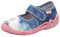 Superfit Mädchen Belinda Hausschuh, Blau Rosa 8050, 33 EU Weit