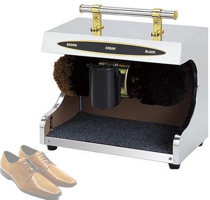 Cireuse De Chaussures éLectrique,Machine à Polir Les Chaussures à Induction Commerciale EntièRement Automatique,Quick & Convenient Shine,Pour Les HôTels Familiaux Et Commerciaux