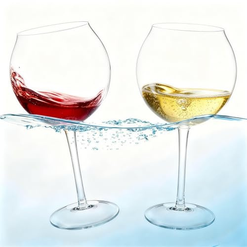 Goodluck 18oz Floating Pool Wine Glasses Set of 4,Plastic Wine Glasses
