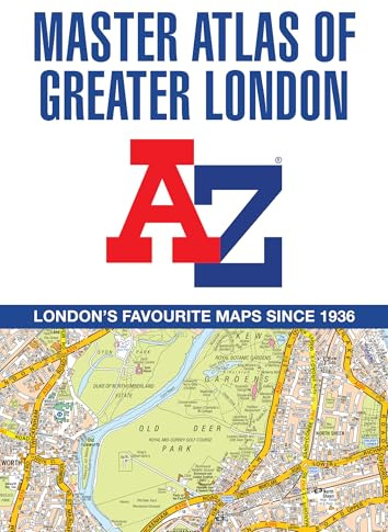 A -Z Master Atlas of Greater London: Detailed and accurate iconic street map of London