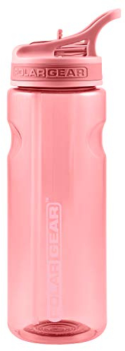 Polar Gear Aqua Grip Water Bottle – BPA-Free Reusable Water Bottles With Straw – 650ml Sports Water Bottle Perfect for Gym, Cycling & Work
